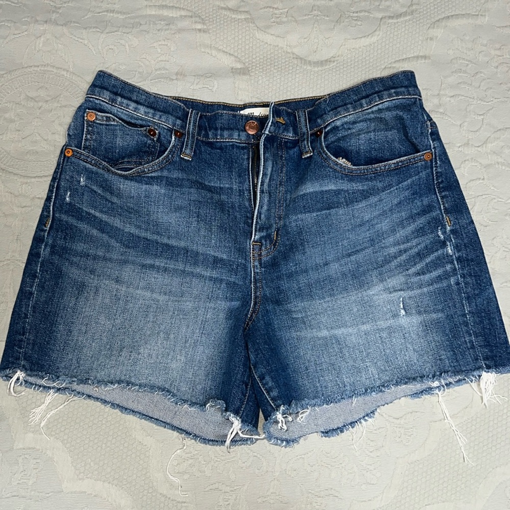 Madewell High-Rise Denim Shorts